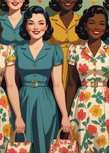 Iconic 1940s Tea Dresses