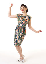 1940s Veronica Tea Dress - Tiki