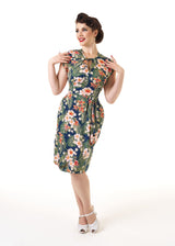 1940s Veronica Tea Dress - Tiki
