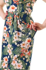 1940s Veronica Tea Dress - Tiki