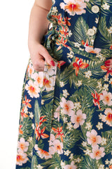 1940s Shirt Dress - Tiki