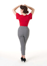 Retro 50s Capri Pants - Gingham