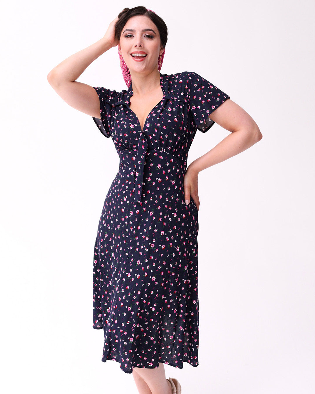 1940s Tea Dress - Pansy