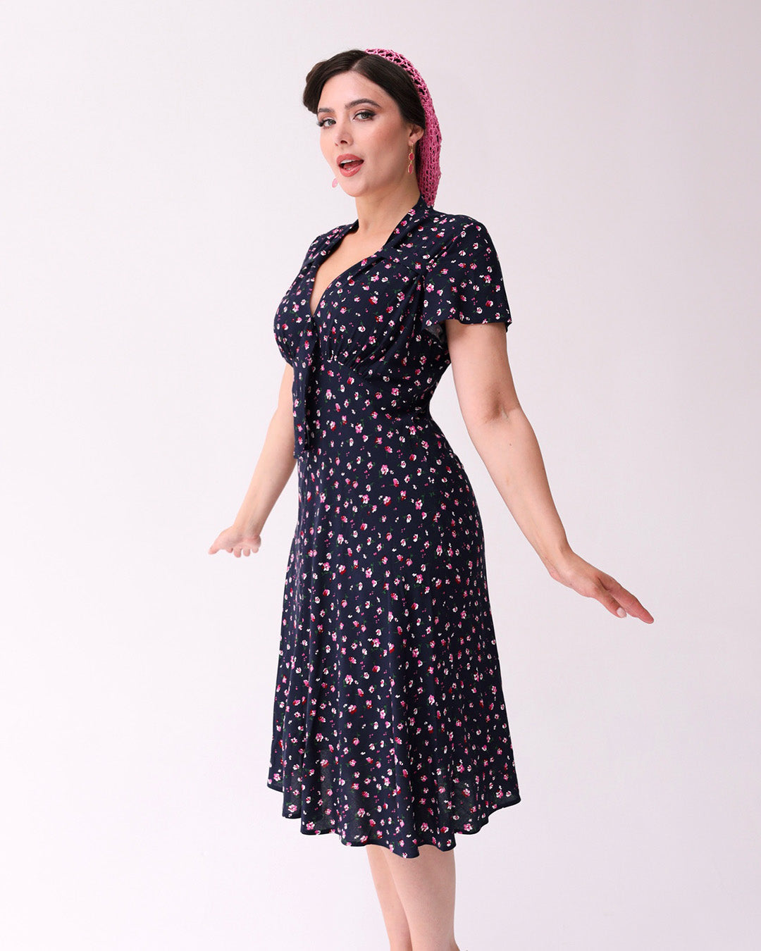 1940s Tea Dress - Pansy