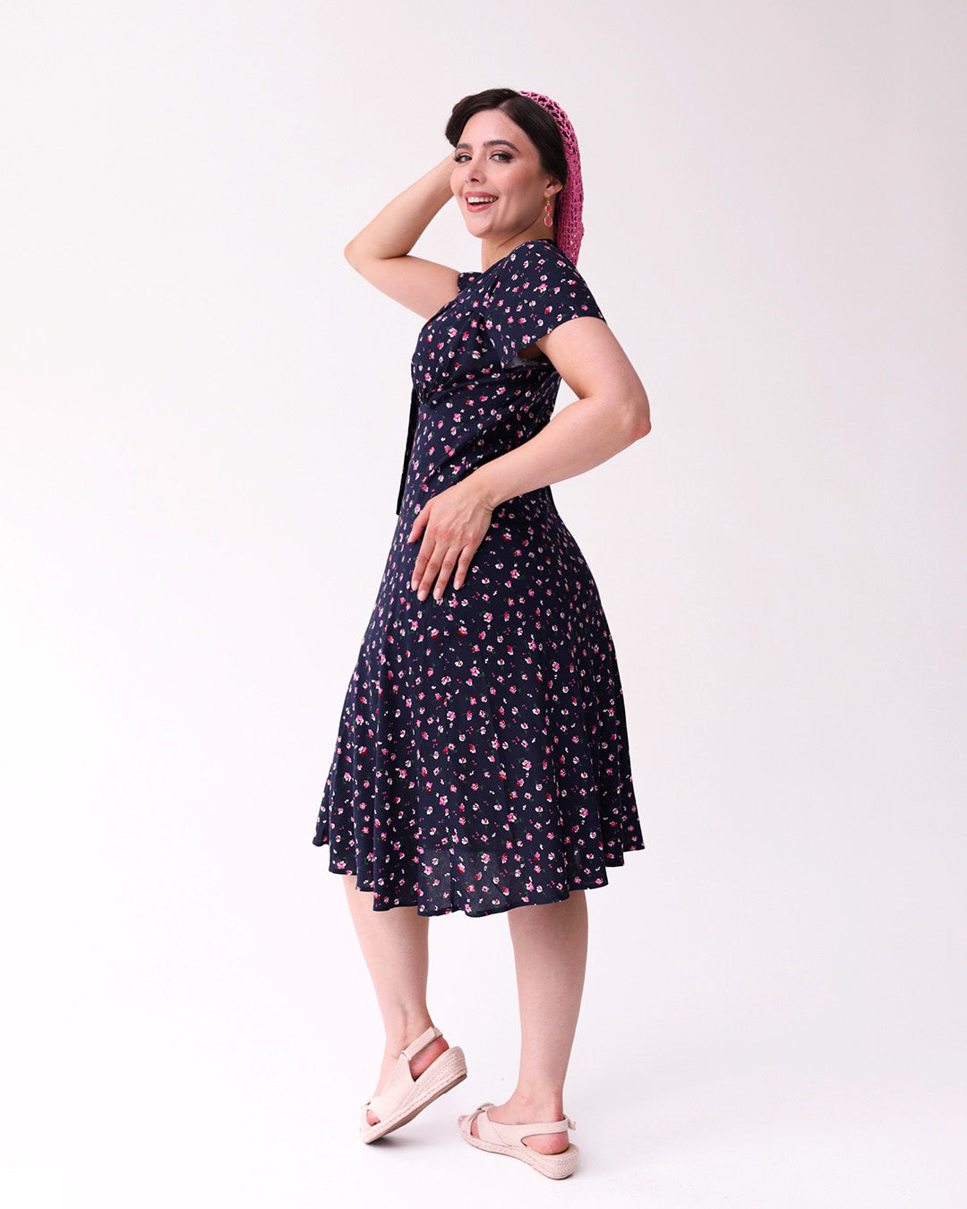 1940s Tea Dress - Pansy