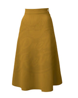 Pretty 40s Yoke Skirt - Gold