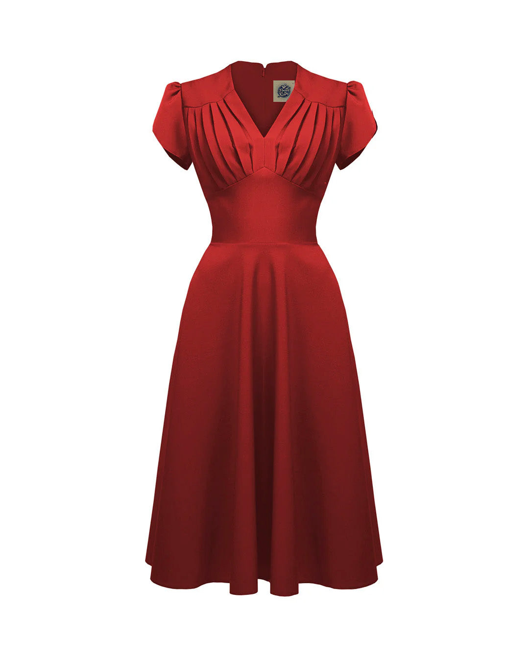 1950s Swing Dress - Red