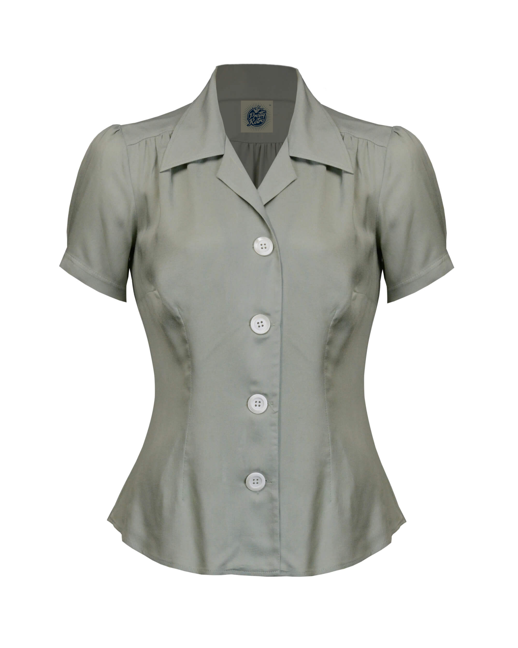 1940s Blouse - Sage