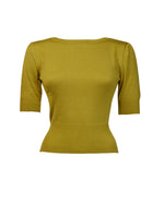 1950s Bateau Sweater - Mustard
