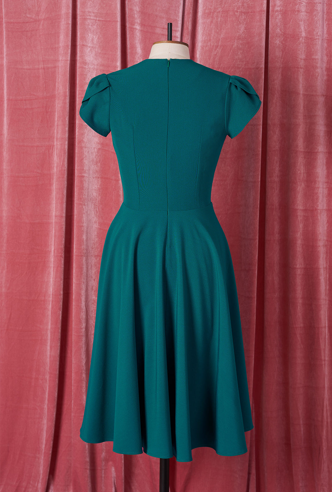 1950s Swing Dress - Teal