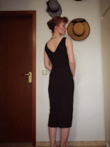 1950s Audrey Dress - Black
