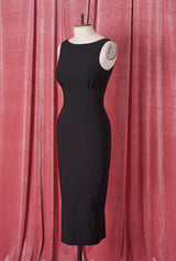 1950s Audrey Dress - Black