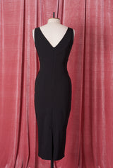 1950s Audrey Dress - Black