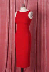 1950s Audrey Dress - Red