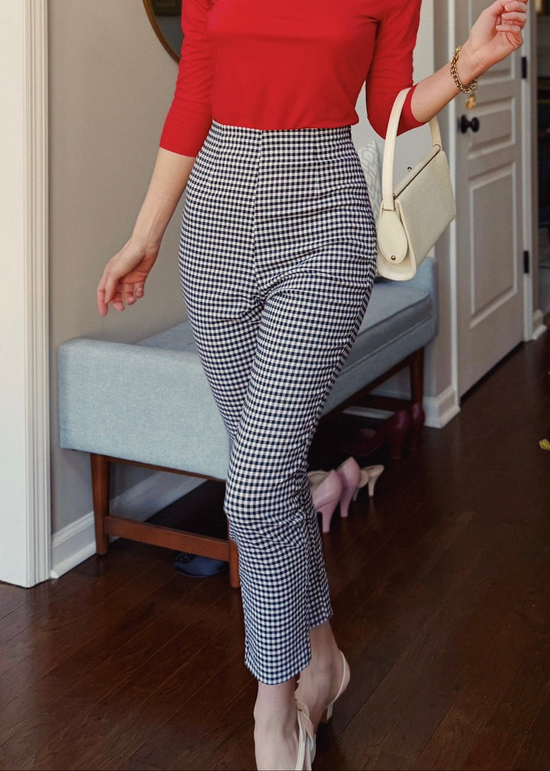 1950s Capri Pants - Gingham