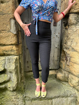 1950s Capri Pants - Black