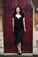 1940s Lola Dress - Black