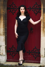 1940s Lola Dress - Black