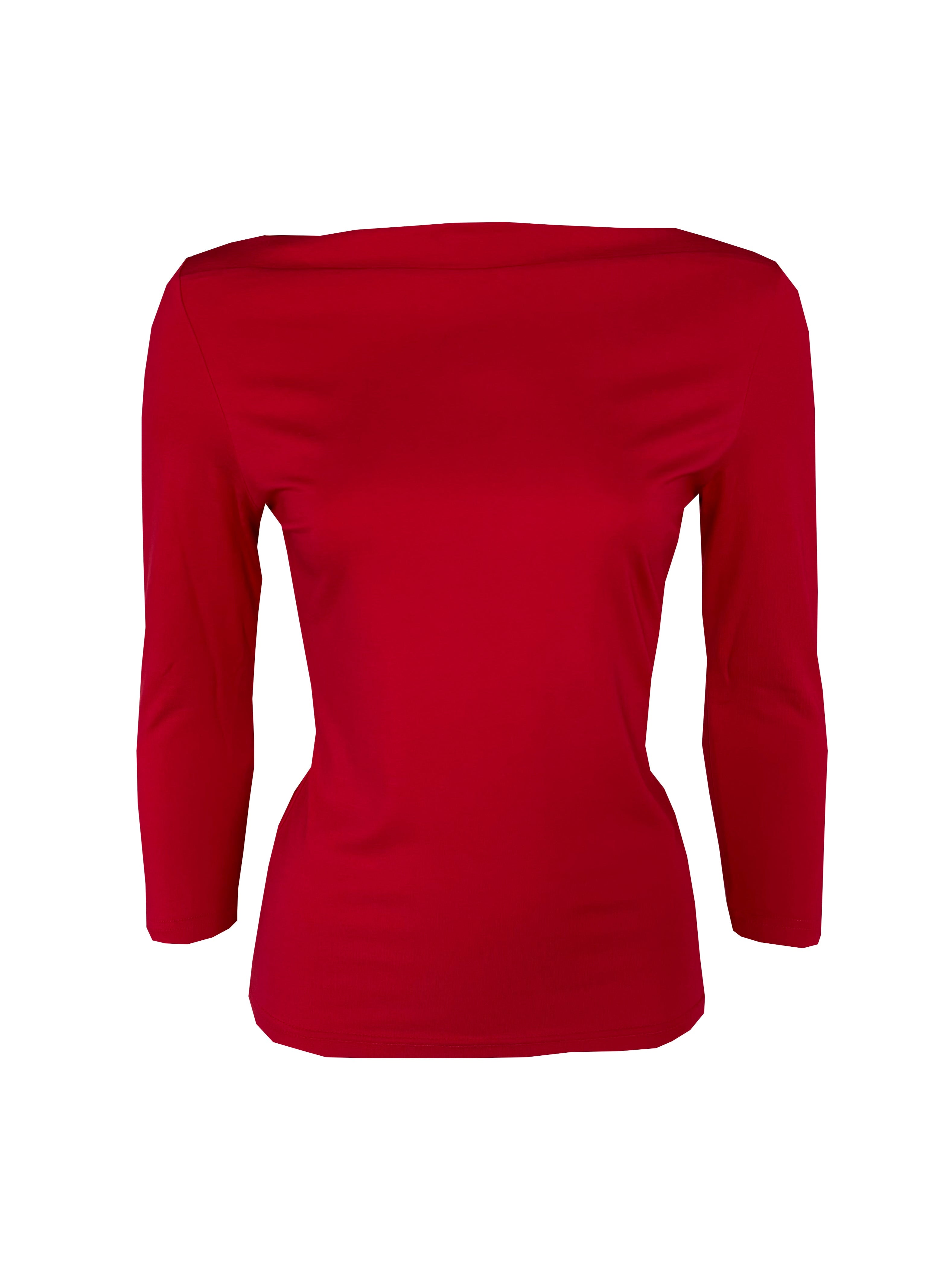Bardot Top - Red