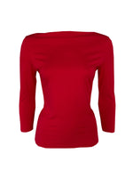 Bardot Top - Red