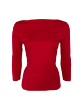 Bardot Top - Red