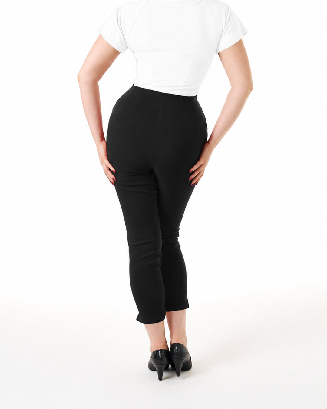 1950s Capri Pants - Black