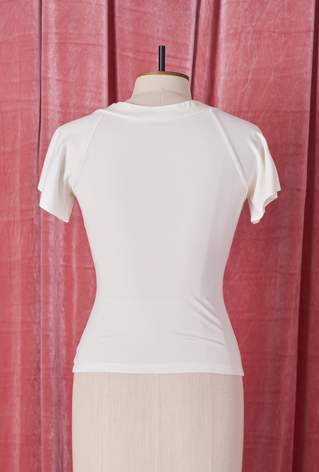 1940s Tie Top - Ivory
