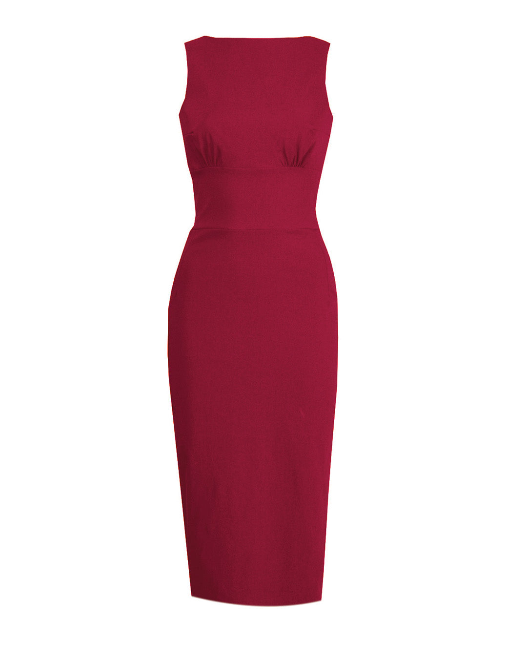 1950s Audrey Dress - Wine