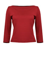 Bardot Top - Red