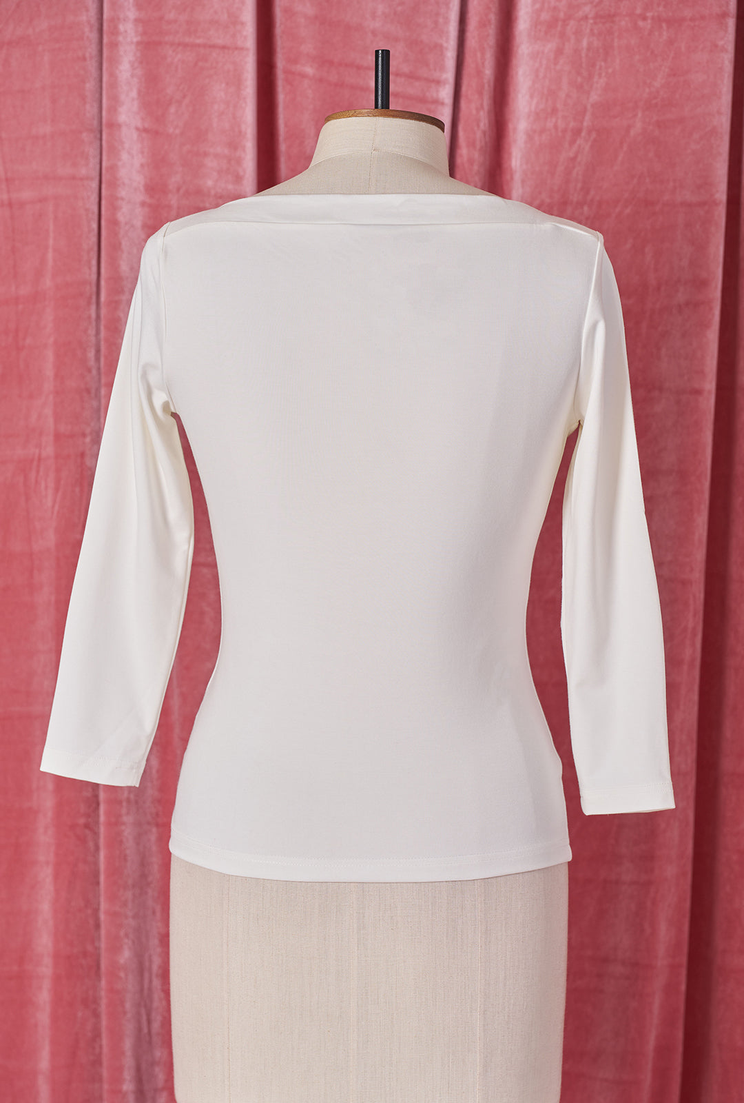 1950s Bardot Top - Ivory