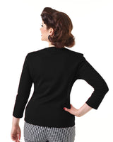 Bardot Top - Black