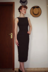 1950s Audrey Dress - Black