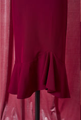 1940s Lola Dress - Wine