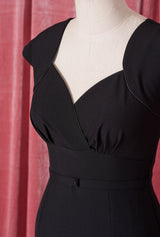 1940s Lola Dress - Black