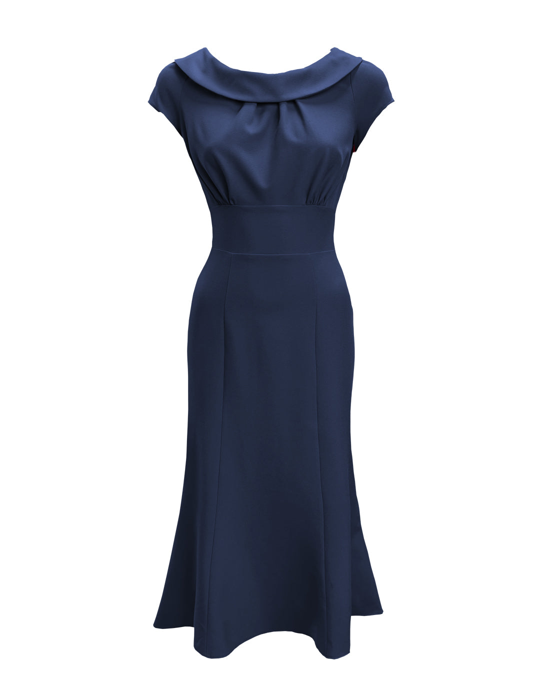 1930s Melissa Dress - Navy