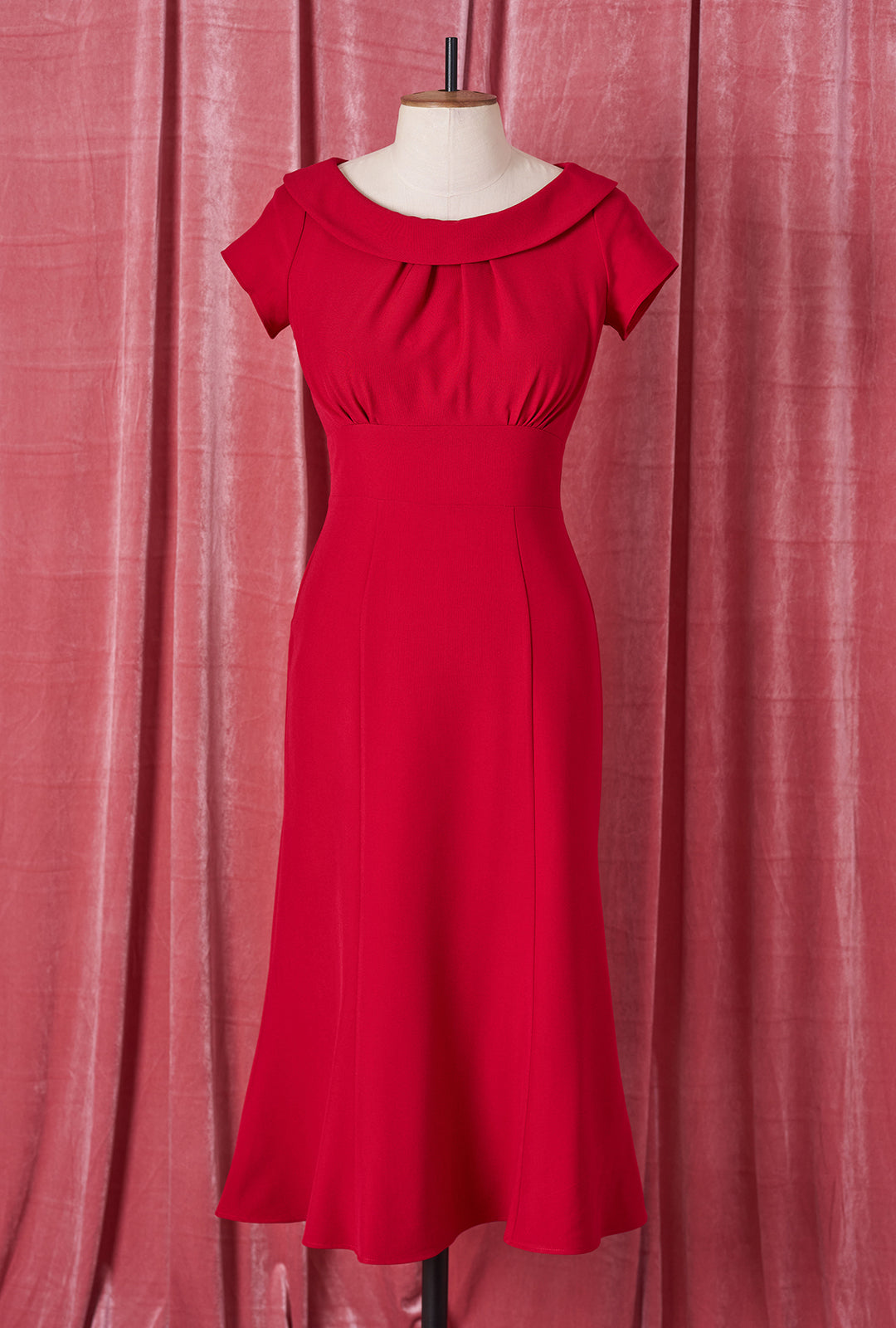 1930s Melissa Dress - Red