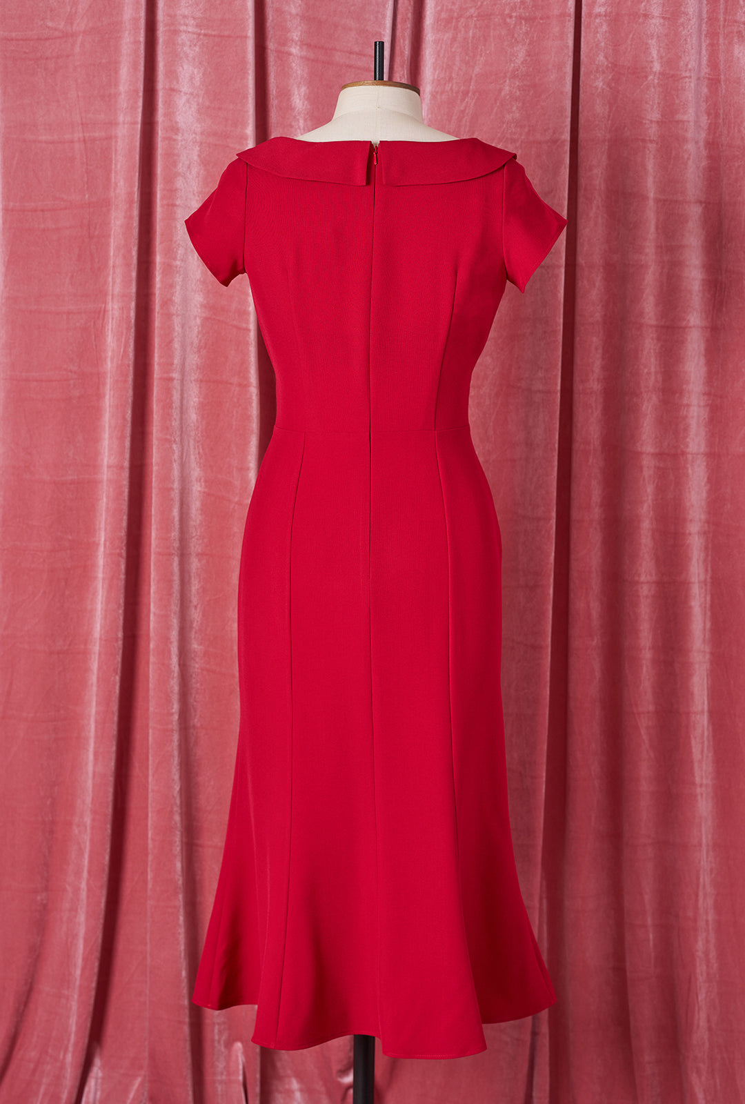 1930s Melissa Dress - Red