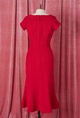 1930s Melissa Dress - Red