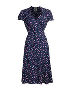 40s Tea Dress in Pansy