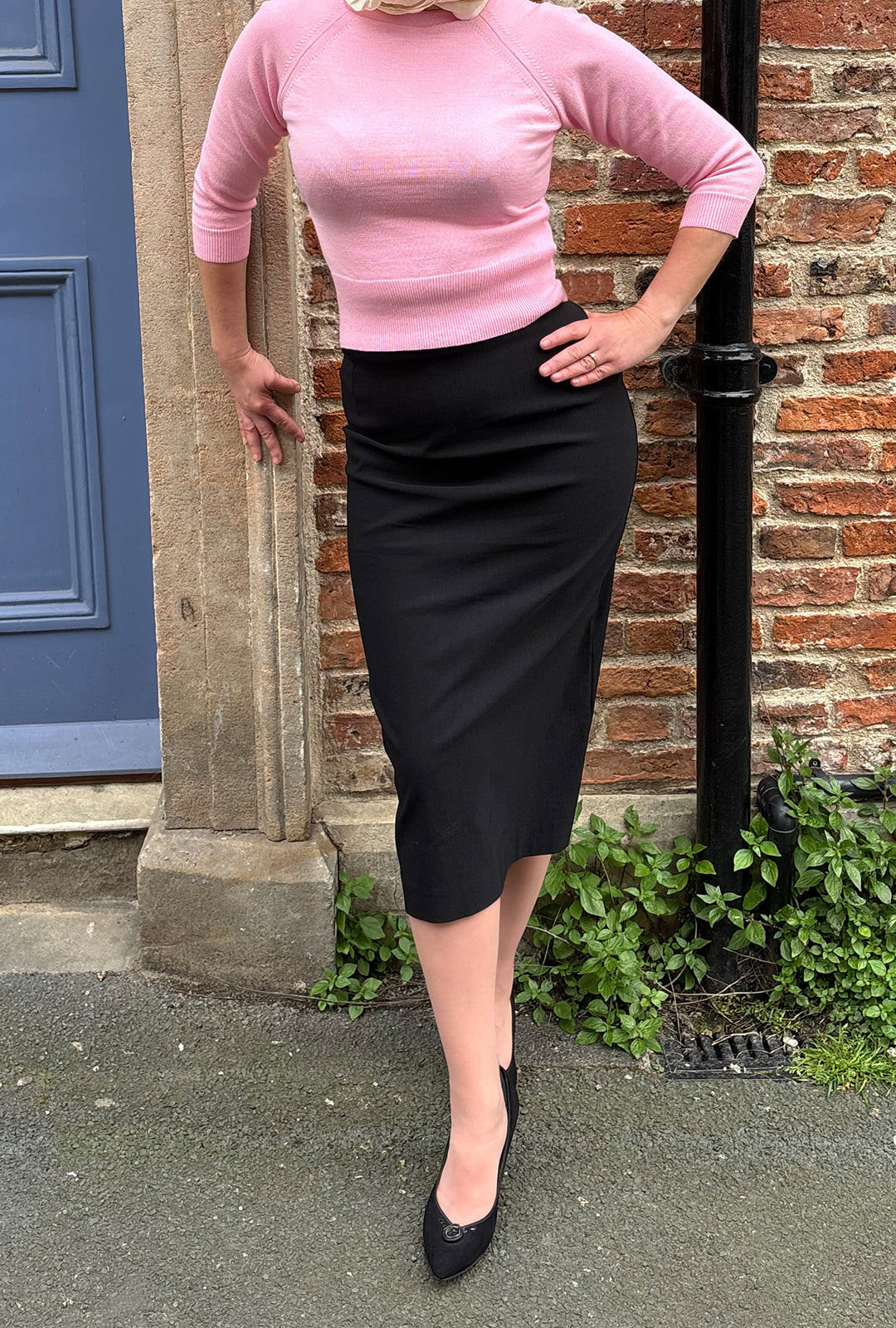 1950s Pencil Skirt - Black