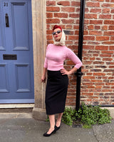 1950s Pencil Skirt - Black