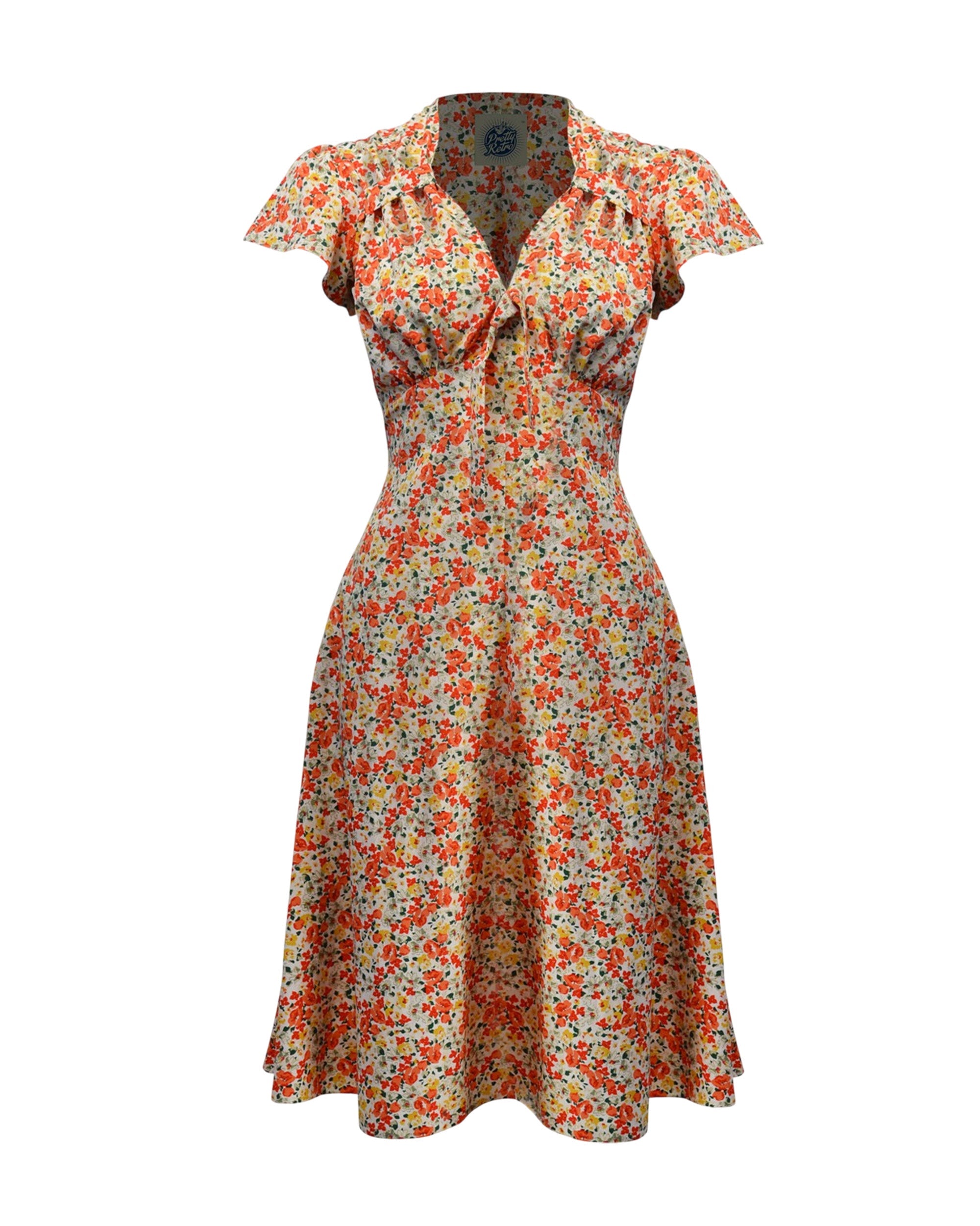 Pretty 40s Tea Dress in Ditsy