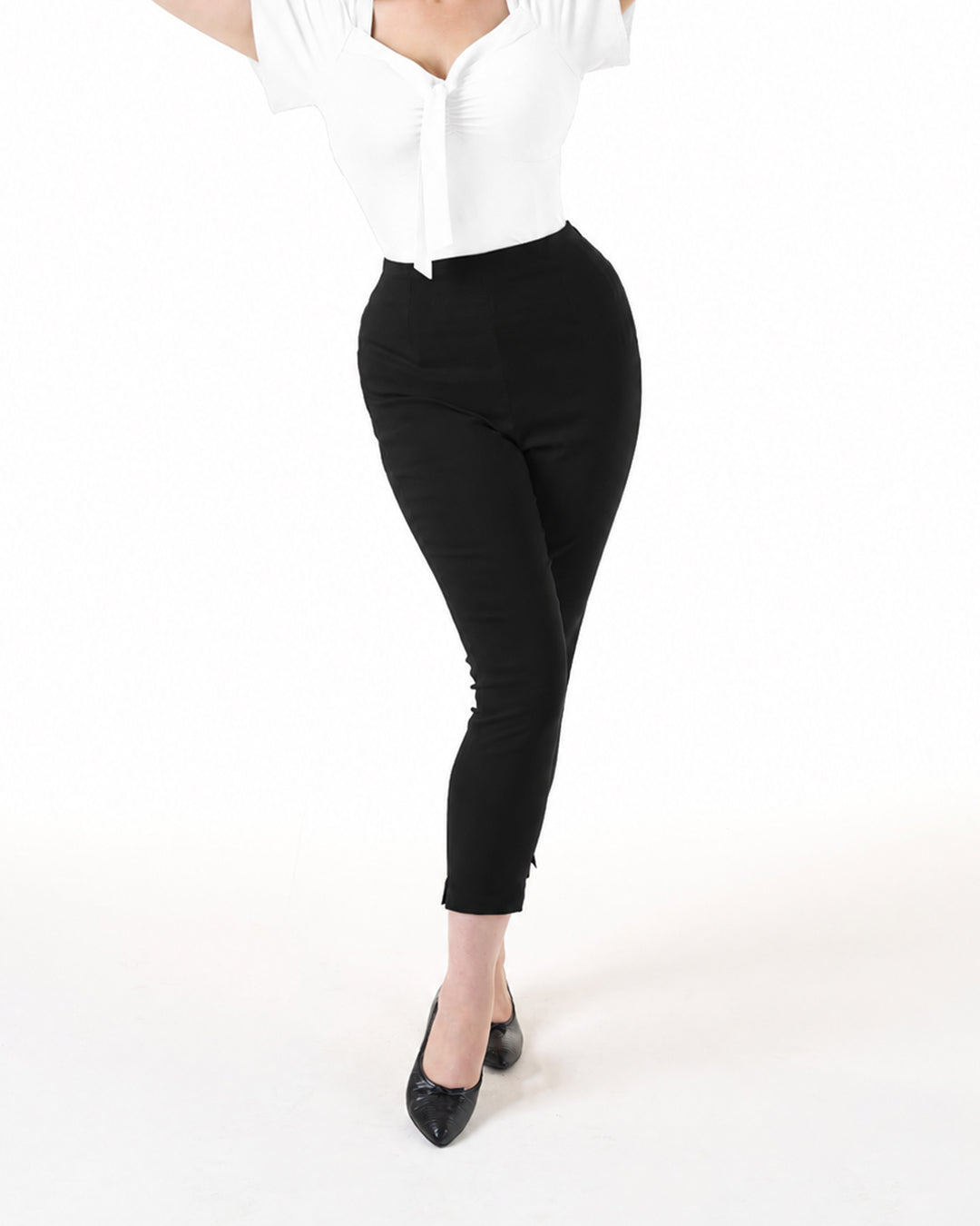 1950s Capri Pants - Black