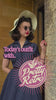 1940s Hostess Dress - Navy