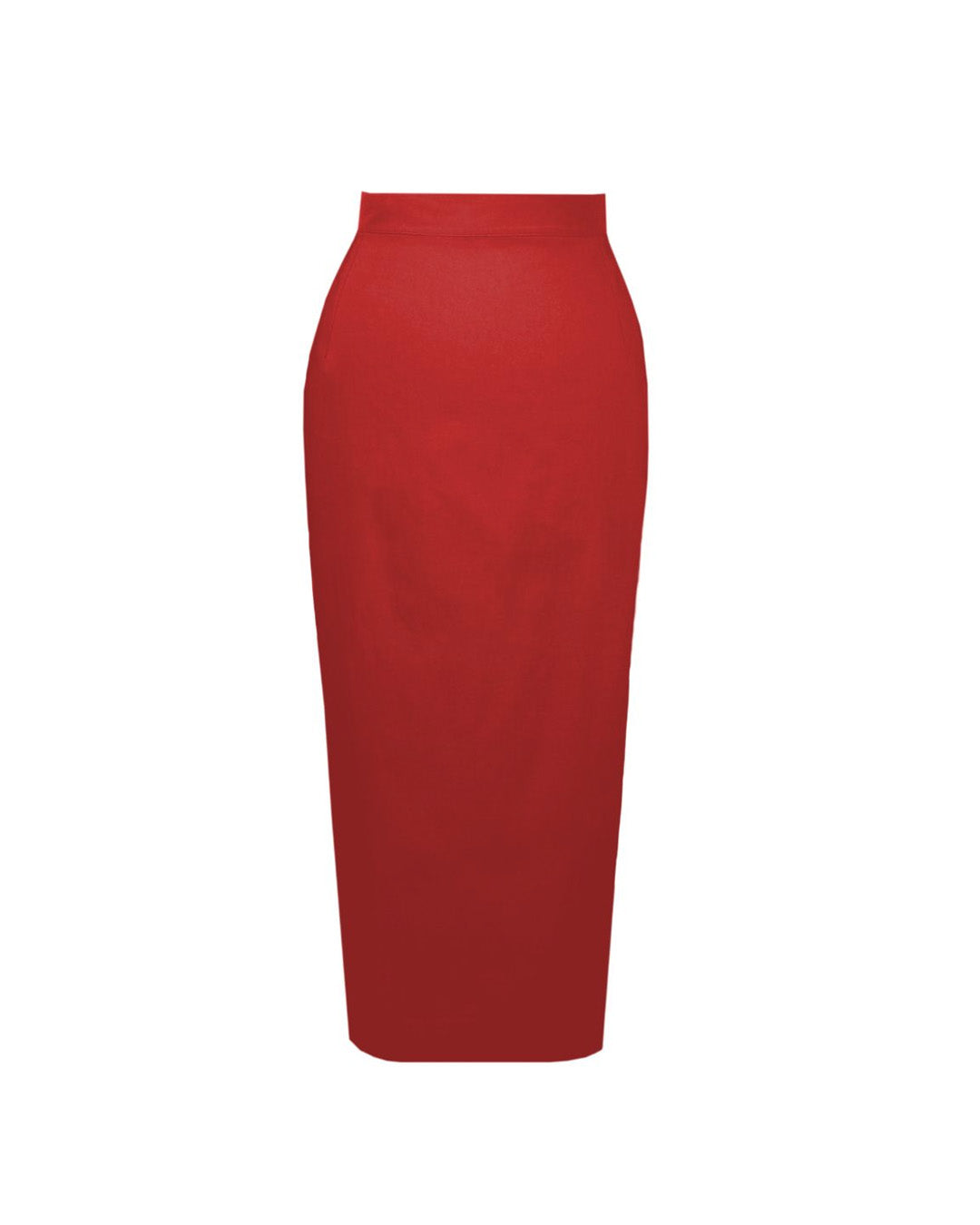 Retro 50s Pencil Skirt - Red