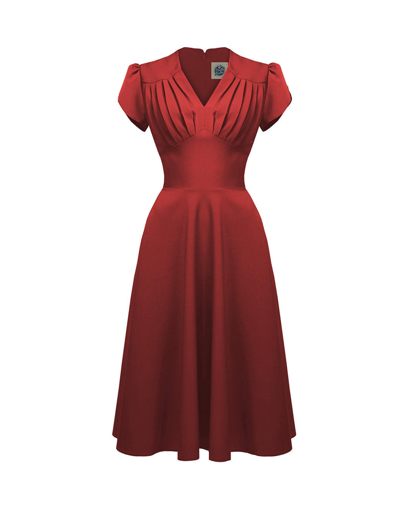 1950s Swing Dress - Red