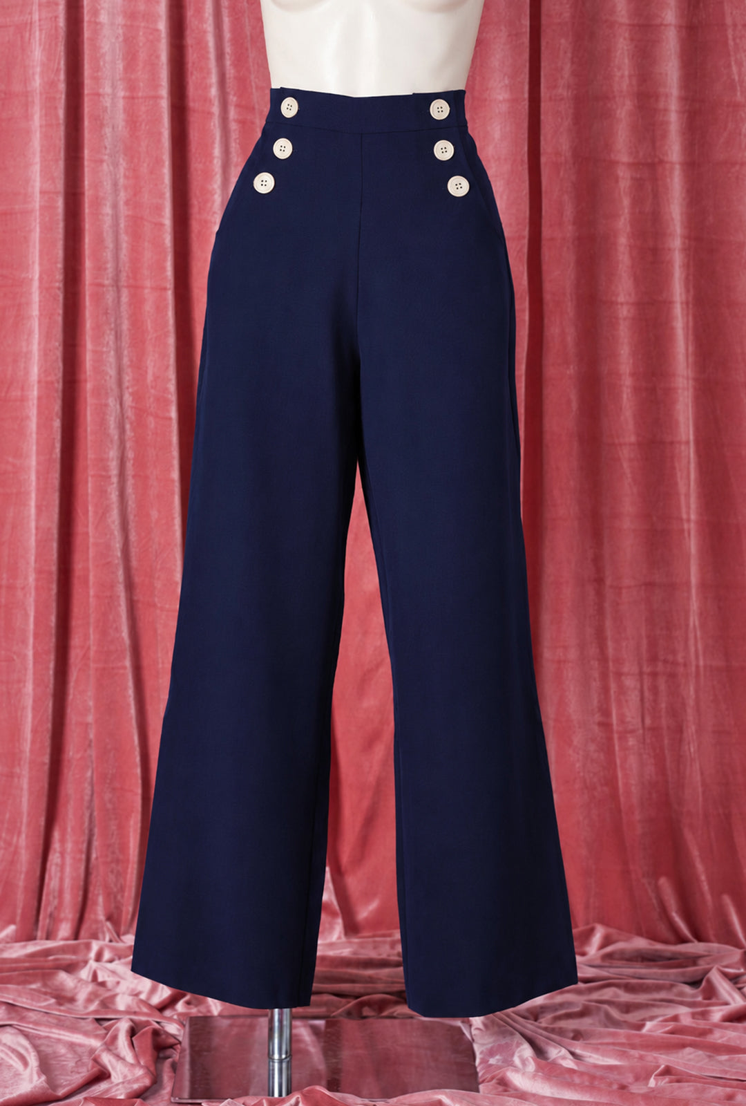 1930s Sailor Slacks - Navy