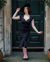 1940s Lola Dress - Black
