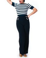 1930s Sailor Slacks - Navy