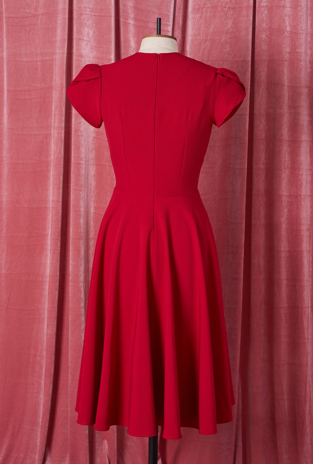1950s Swing Dress - Red